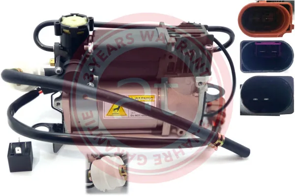Compressor, compressed-air system